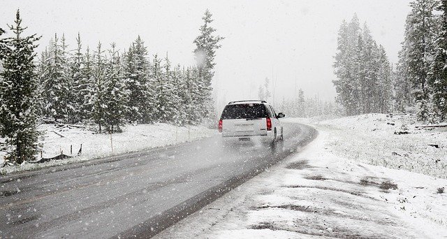 Driving in ice and snow