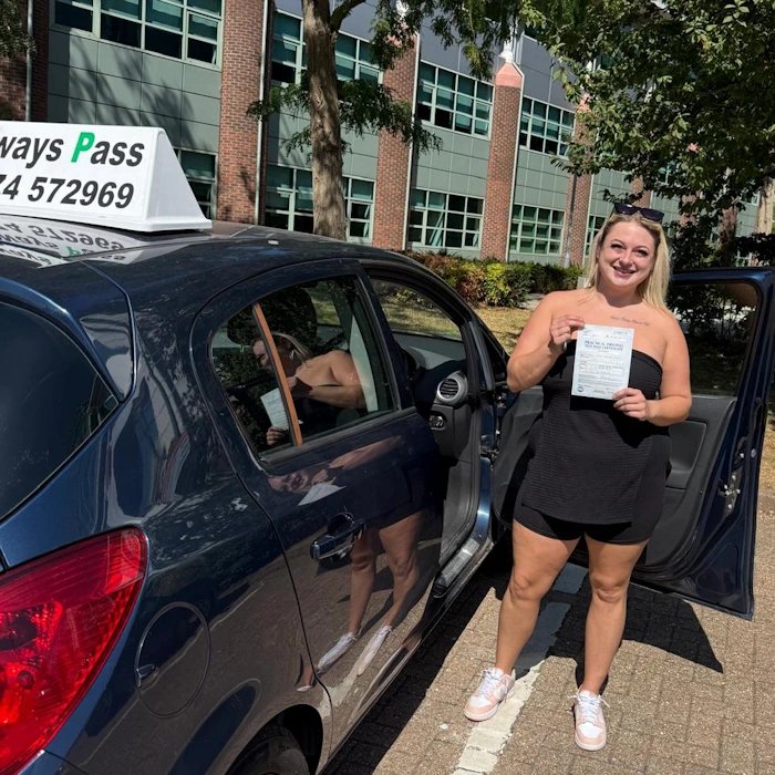 new test centre pass